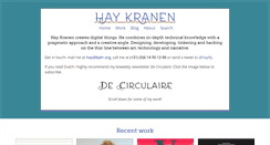 Desktop Screenshot of haykranen.nl